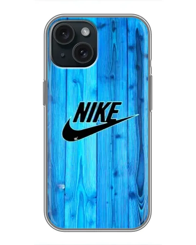 Чохол для iPhone 15 з картинкою «Блакитне дерево Nike»