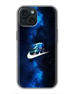 Чохол для iPhone 15 з картинкою «Зірковий шлях Nike»
