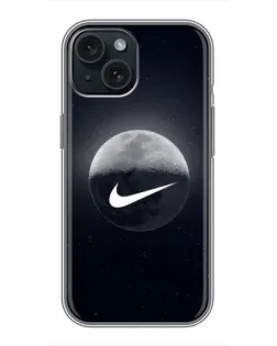 Чехол для iPhone 15 с картинкой «Nike в стиле граффити» Чехол для iPhone 15 с картинкой «Nike в стиле граффити»