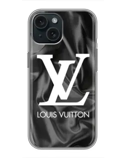 Чохол для iPhone 15 з картинкою «Шовковий Louis Vuitton»