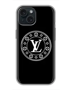 Чохол для iPhone 15 з картинкою «LV — печатка стилю»