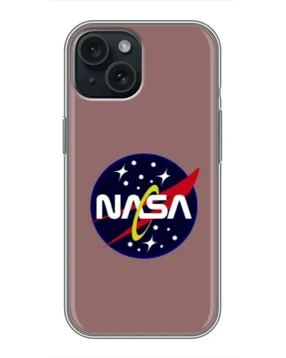 Чохол для iPhone 15 з картинкою «NASA — ретро космос»