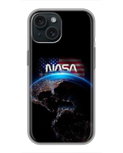 Чохол для iPhone 15 з картинкою «Земля з космосу NASA»