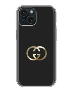 Чохол для iPhone 15 з картинкою «Мінімалізм Gucci»