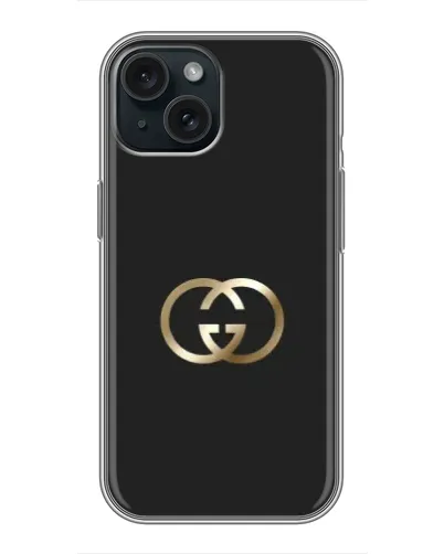 Чохол для iPhone 15 з картинкою «Мінімалізм Gucci»