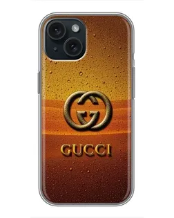 Чохол для iPhone 15 з картинкою «Gucci — сонячний градієнт» Чохол для iPhone 15 з картинкою «Gucci — сонячний градієнт»