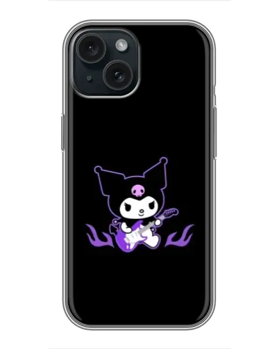 Чохол для iPhone 15 з картинкою «Електрична Kuromi»