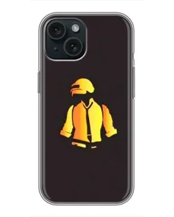 Чехол для iPhone 15 с картинкой «Winner Winner — PUBG»