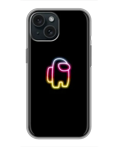 Чохол для iPhone 15 з картинкою «Among Us градієнт»
