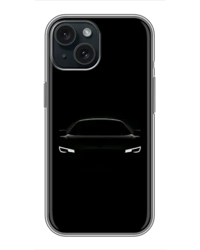Чохол для iPhone 15 з картинкою «Погляд Audi у темряві»