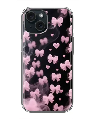 Чохол для iPhone 15 з картинкою «Неонове мереживо»