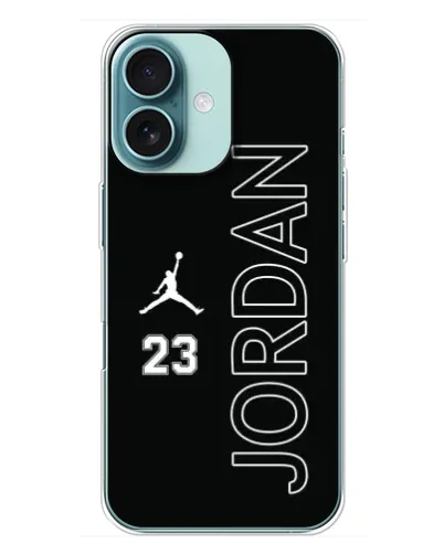 Чехол для iPhone 16 Plus с картинкой «Jordan Vertical» Чехол для iPhone 16 Plus с картинкой «Jordan Vertical»