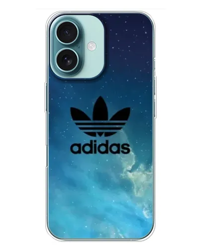 Чехол для iPhone 16 Plus с картинкой «Adidas Stone Logo» Чехол для iPhone 16 Plus с картинкой «Adidas Stone Logo»