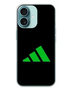 Чехол для iPhone 16 Plus с картинкой «Adidas Abstract»