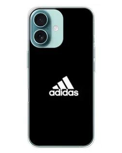 Чехол для iPhone 16 Plus с картинкой «Adidas Red Style»