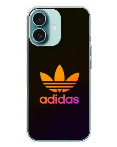Чехол для iPhone 16 Plus с картинкой «Градиент Adidas» Чехол для iPhone 16 Plus с картинкой «Градиент Adidas»