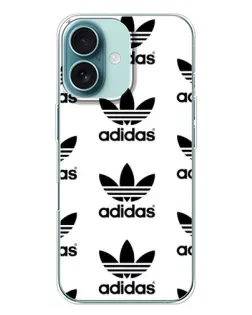 Чехол для iPhone 16 Plus с картинкой «Adidas Pattern»