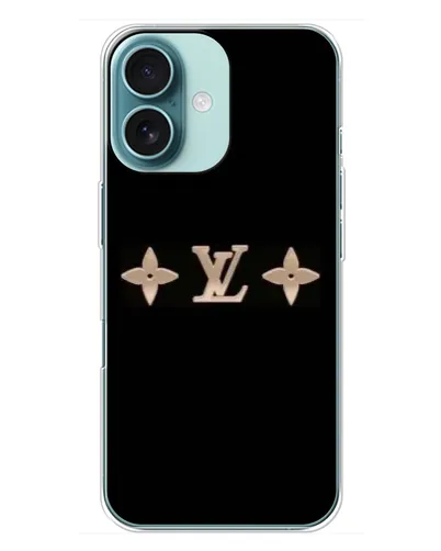 Чехол для iPhone 16 Plus с картинкой «Louis Vuitton — минимализм» Чехол для iPhone 16 Plus с картинкой «Louis Vuitton — минимализм»