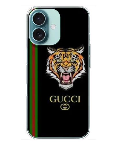 Чохол для iPhone 16 Plus з картинкою «Тигр Gucci» Чохол для iPhone 16 Plus з картинкою «Тигр Gucci»