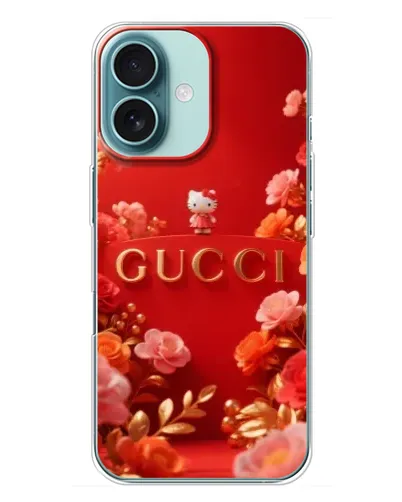 Чохол для iPhone 16 Plus з картинкою «Gucci — золотий сад» Чохол для iPhone 16 Plus з картинкою «Gucci — золотий сад»