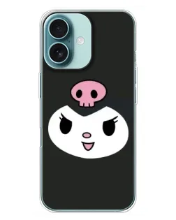 Чохол для iPhone 16 Plus з картинкою «Велика мордочка Куромі»