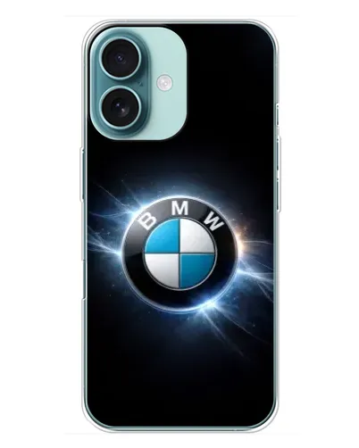 Чохол для iPhone 16 Plus з картинкою «BMW — неонове сяйво» Чохол для iPhone 16 Plus з картинкою «BMW — неонове сяйво»