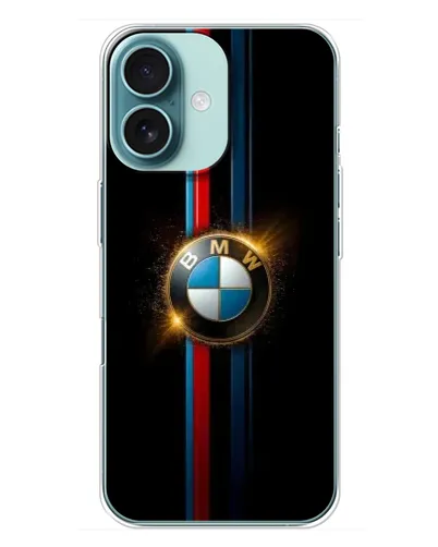Чохол для iPhone 16 Plus з картинкою «BMW M-Power неон» Чохол для iPhone 16 Plus з картинкою «BMW M-Power неон»