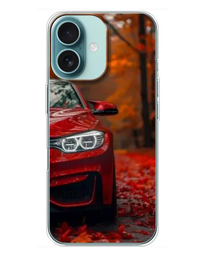 Чохол для iPhone 16 Plus з картинкою «Осіння BMW M4» Чохол для iPhone 16 Plus з картинкою «Осіння BMW M4»