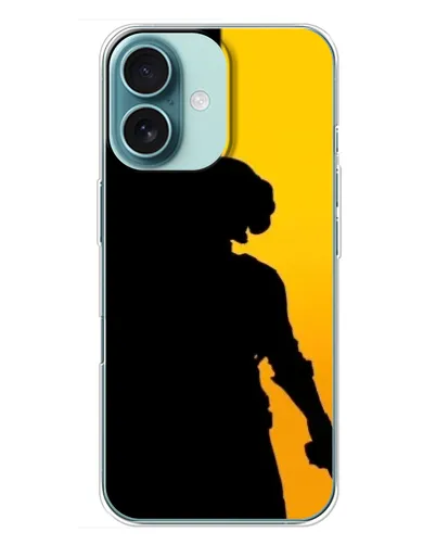 Чехол для iPhone 16 Plus с картинкой «Тень воина PUBG» Чехол для iPhone 16 Plus с картинкой «Тень воина PUBG»