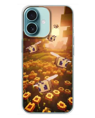 Чехол для iPhone 16 Plus с картинкой «Поле подсолнухов» Чехол для iPhone 16 Plus с картинкой «Поле подсолнухов»