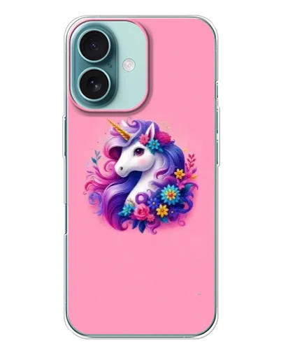Чехол для iPhone 16 Plus с картинкой «Сказочный единорог» Чехол для iPhone 16 Plus с картинкой «Сказочный единорог»