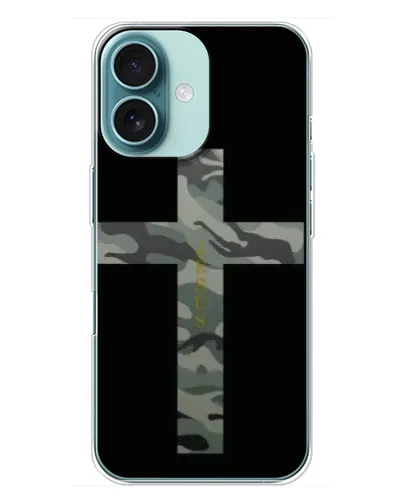Чохол для iPhone 16 Plus з картинкою «Мілітарі Хрест»