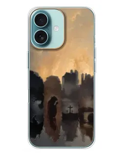 Чохол для iPhone 16 Plus з картинкою «Дорога до віри»