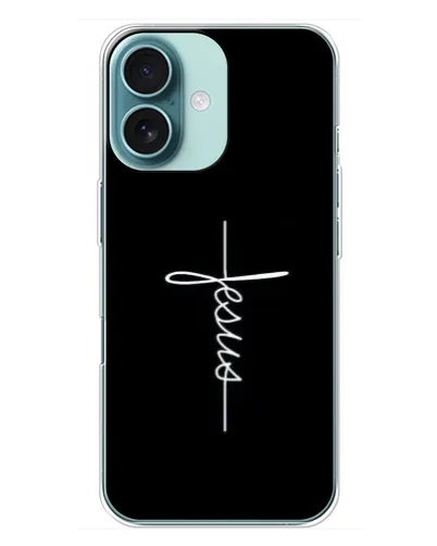 Чохол для iPhone 16 Plus з картинкою «Тонка лінія віри»