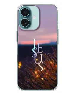 Чехол для iPhone 16 Plus с картинкой «Свет Божий ночью»