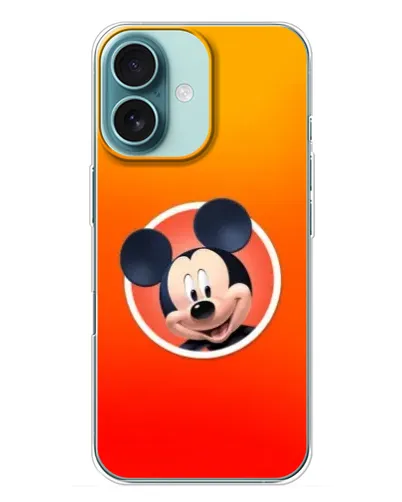 Чехол для iPhone 16 Plus с картинкой «Mickey в круге» Чехол для iPhone 16 Plus с картинкой «Mickey в круге»