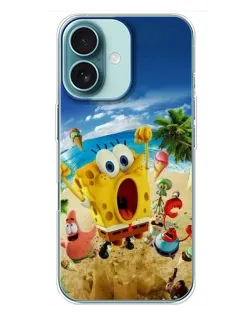 Чехол для iPhone 16 Plus с картинкой «Развлечения на пляже»