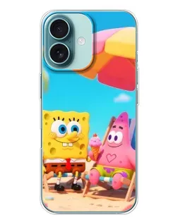 Чехол для iPhone 16 Plus с картинкой «Отдых на пляже»