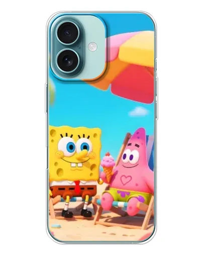 Чехол для iPhone 16 Plus с картинкой «Отдых на пляже»