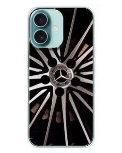 Чохол для iPhone 16 Plus з картинкою «Диск Mercedes»
