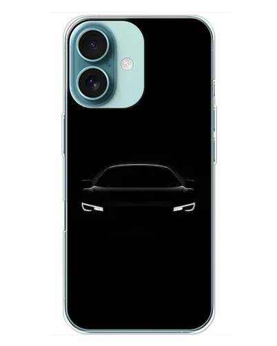 Чехол для iPhone 16 Plus с картинкой «Взгляд Audi в темноте» Чехол для iPhone 16 Plus с картинкой «Взгляд Audi в темноте»