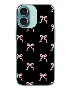 Чохол для iPhone 16 Plus з картинкою «Бант-квітка»