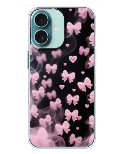 Чехол для iPhone 16 Plus с картинкой «Неоновое кружево» Чехол для iPhone 16 Plus с картинкой «Неоновое кружево»