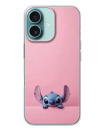 Чохол для iPhone 16 Plus з картинкою «Stitch визирає» Чохол для iPhone 16 Plus з картинкою «Stitch визирає»
