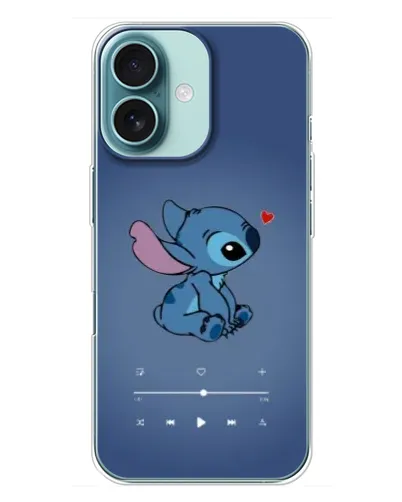 Чохол для iPhone 16 Plus з картинкою «Музичний Stitch» Чохол для iPhone 16 Plus з картинкою «Музичний Stitch»