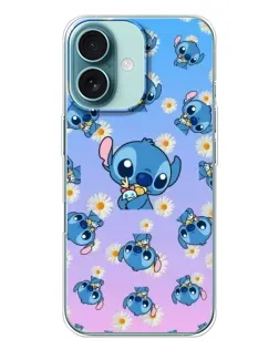 Чохол для iPhone 16 Plus з картинкою «Патерн зі Стічем»