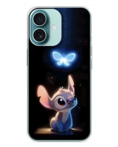 Чохол для iPhone 16 Plus з картинкою «Сяючий Стіч» Чохол для iPhone 16 Plus з картинкою «Сяючий Стіч»