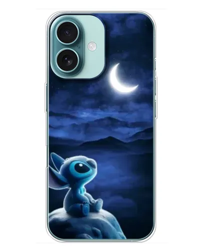 Чохол для iPhone 16 Plus з картинкою «Місячна ніч Стіча» Чохол для iPhone 16 Plus з картинкою «Місячна ніч Стіча»