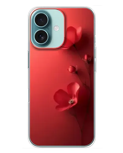 Чохол для iPhone 16 Plus з картинкою «Макові суцвіття»