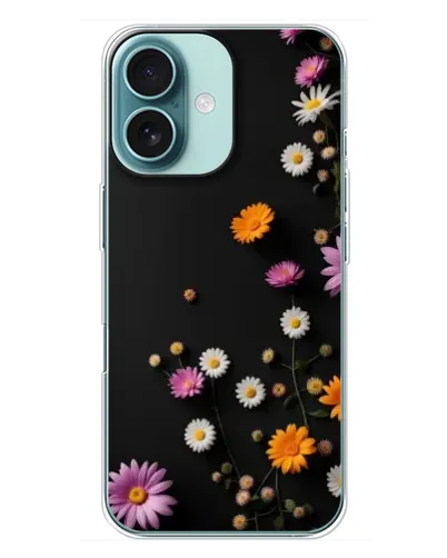Чохол для iPhone 16 Plus з картинкою «Квіткова композиція»